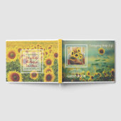 自分の写真を追加するメモリアル夏のひまわり ゲストブック (全面)