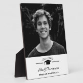 自分の写真を追加する卒業写真プラーク フォトプラーク (側面)
