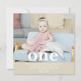 自分の写真を追加する最初の誕生日パーティー