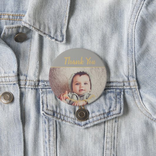 自分の写真を追加する誕生日 缶バッジ (インサイチュ)