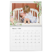 自分の写真を追加する2ページMedium 2025カレンダー カレンダー (2月 2026)