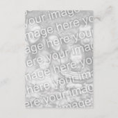 自分の写真を追加する エンクロージャーカード (裏面)