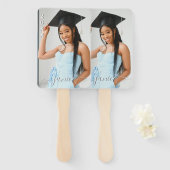 自分の写真を追加する ハンドファン (正面&裏面)