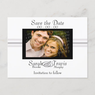 自分の写真を追加する – 白 案内ポストカード