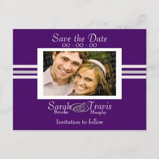 自分の写真を追加する – 紫 案内ポストカード