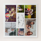 自分の写真を追加するCollage Mother 最高の  Mom引用文 ジグソーパズル (横)