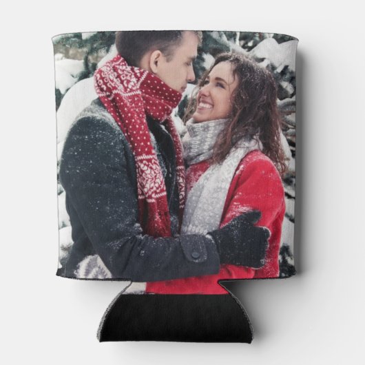 自分の写真を追加カスタムする 缶クーラー (裏面)