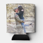 自分の写真を追加カスタムする 缶クーラー (裏面)