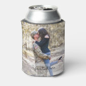 自分の写真を追加カスタムする 缶クーラー (缶裏面)