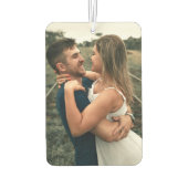 自分の写真を追加カスタムするAir Freshener カーエアーフレッシュナー (裏面)