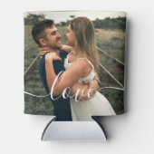 自分の写真を追加カスタムするScript Loveクーラーボックス 缶クーラー (正面)