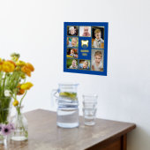 自分の写真を追加7子フォトコラージュ 箔ポスター (レイダウン (キッチン))