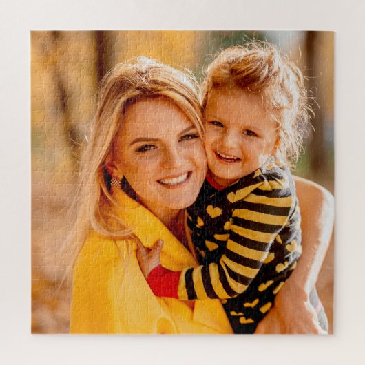 自分の写真を追加 |テンプレート ジグソーパズル (縦)