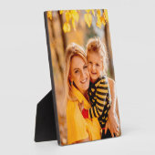 自分の写真を追加 |テンプレート フォトプラーク (側面)