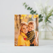 自分の写真を追加 |テンプレート ポストカード (スタンド正面)