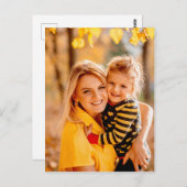 自分の写真を追加 |テンプレート ポストカード (正面/裏面)