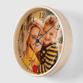 自分の写真を追加 |テンプレート 壁時計 (傾斜)