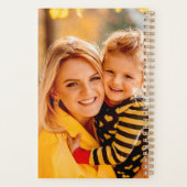 自分の写真を追加 プランナー手帳 (裏面)