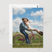 自分の写真を追加 ポストカード (正面/裏面)