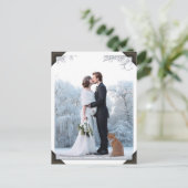 自分の写真を追加 |ヴィンテージ写真（角あり） ポストカード (スタンド正面)