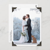 自分の写真を追加 |ヴィンテージ写真（角あり） ポストカード (正面/裏面)