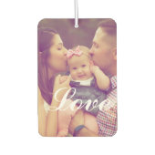 自分の写真を追加Love Air Freshener カーエアーフレッシュナー (正面)