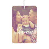 自分の写真を追加Love Air Freshener カーエアーフレッシュナー (裏面)