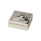 自分の写真カスタムをペットの猫犬の動物にする ラバースタンプ (スタンプ)