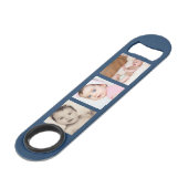 自分の写真カスタムを作成するパーソナライズされた スピード栓抜き (裏面アングル)