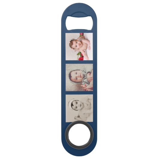 自分の写真カスタムを作成するパーソナライズされた スピード栓抜き (正面)