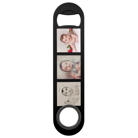 自分の写真カスタムを作成するパーソナライズされた スピード栓抜き (正面)