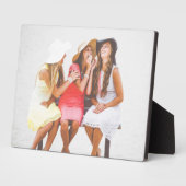 自分の写真カスタムを作成パーソナライズされたする フォトプラーク (側面)