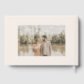 自分の写真カスタムを作結婚成 ゲストブック (裏面)