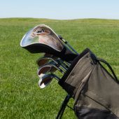 自分の写真カスタムを撮る家族ペット犬の動物 ゴルフヘッドカバー (インサイチュ)