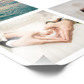 自分の写真カスタムを新し結婚く結婚作成 フォトプリント            (角)