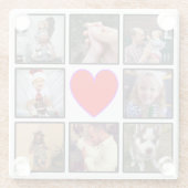 自分の写真コラーカスタムジュの作成 ガラスコースター (裏面)