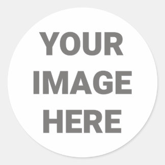 自分の写真デザインの追加 ラウンドシール