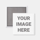 自分の写真デザインを自分の写真にカスタム追加 マグネット (正面/裏面)