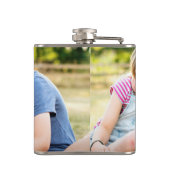 自分の写真フラスコを追加 フラスク (裏面)