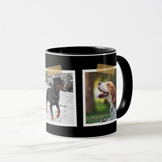 自分の写真マパーソナライズされたグを作成 マグカップ (正面右)