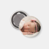 自分の写真名を作成する マグネット (正面/裏面)