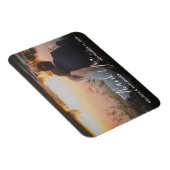 自分の写真結婚を感謝してい作成する マグネット (右側)