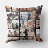 自分の写真 クッション (裏面)