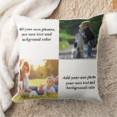 自分の写真、文字、背景の追加 クッション (ブランケット)