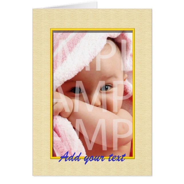 自分の写真、自分の言葉を追加する (正面)