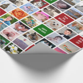 自分の写真 | 51カスタム – イメージコラージギフト ラッピングペーパー (角)