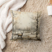 自分の冬のスタ素朴ッグを作成 クッション (ブランケット)