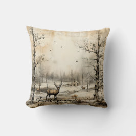 自分の冬のスタ素朴ッグを作成 クッション