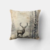 自分の冬のスタ誇りを持ったッグを作成 クッション (裏面)