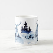 自分の冬の鹿を作成する モーフィングマグカップ (中央)